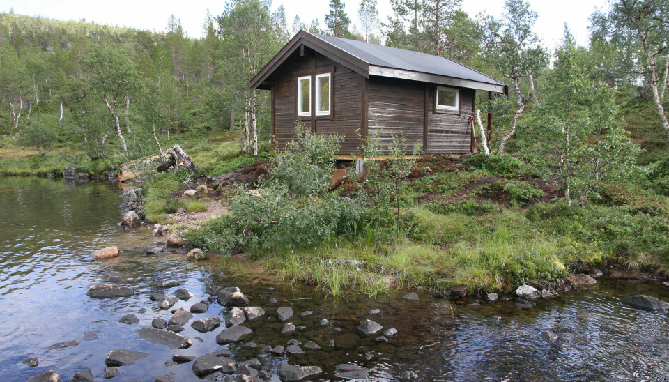 Ånderbua i Ånderdalen nasjonalpark på Senja.