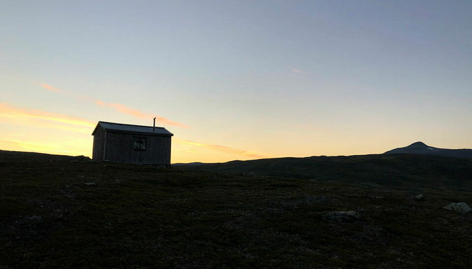 Ranserbua i Børgefjell nasjonalpark.