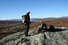 To rypejegere i Børgefjell nasjonalpark, i området rundt Orvatnet.