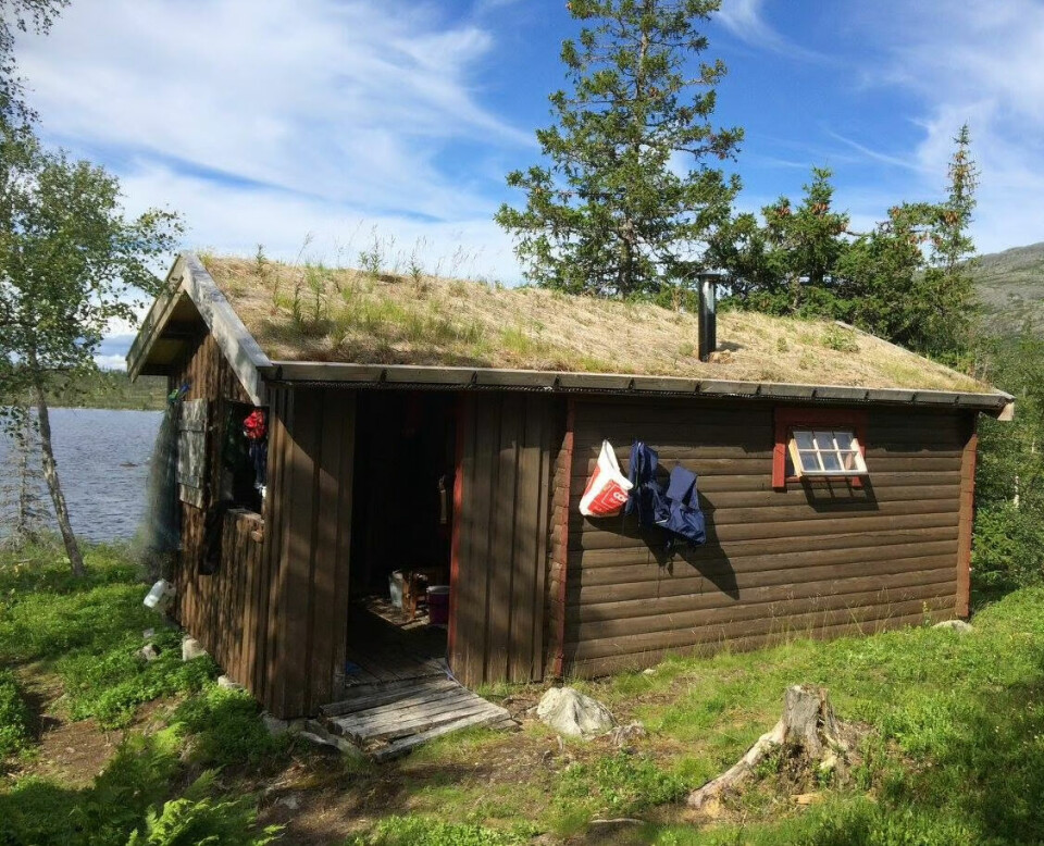 Heimdalshytta fra Harran fjellstyre er en flott hytte for fiskere og jegere.
