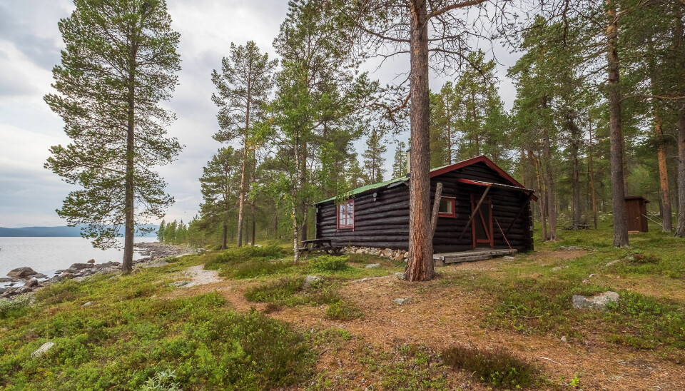 Strenvika, hytte ved Femunden i Engerdal.