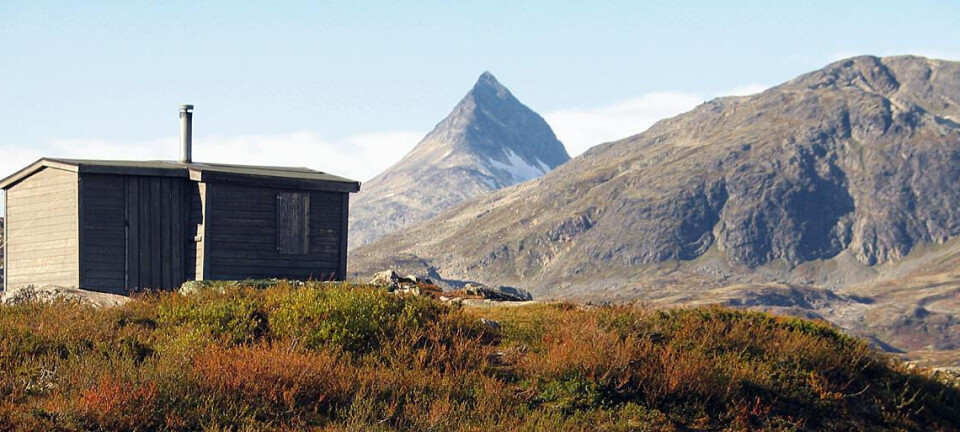 Små hytter – storslått natur