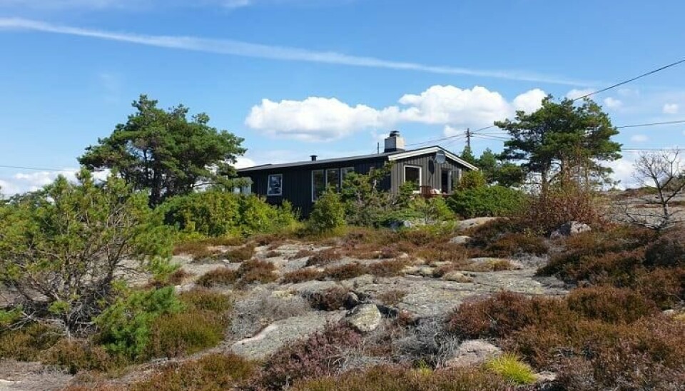 Stor familiehytte på Asmaløy på Hvaler