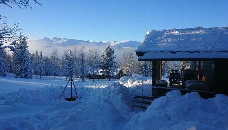 Familievennlig fjellhytte på Flå