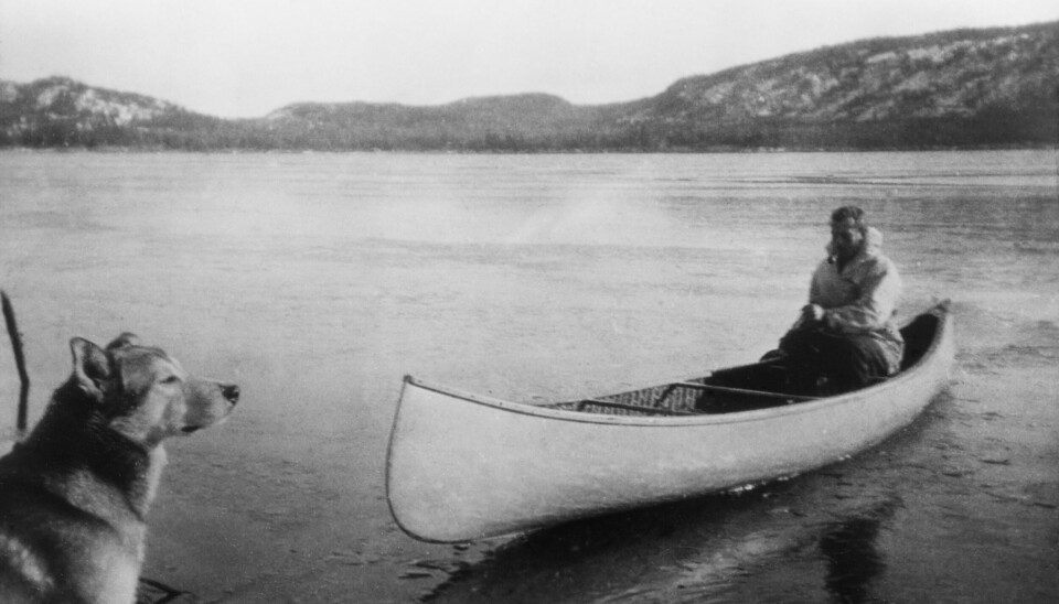 Helge Ingstad, kano, pelsjegerliv, Nord-Kanada