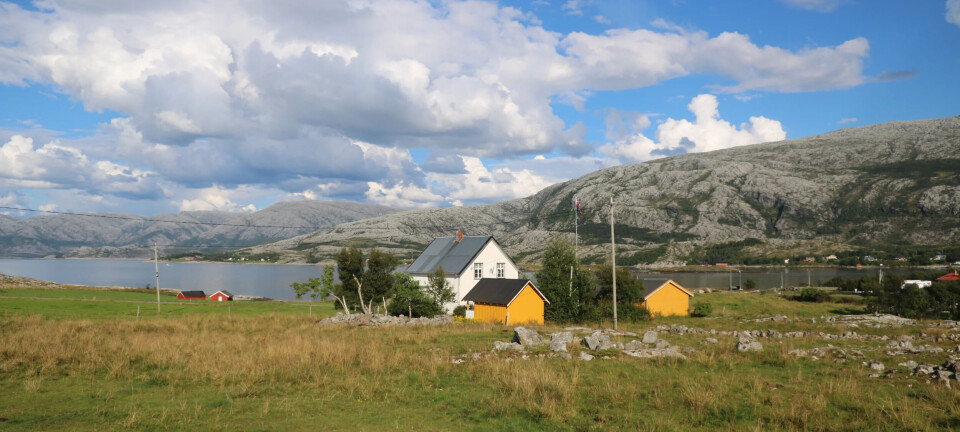 Hytter i sjøkanten