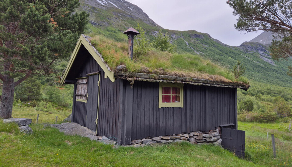 Bøstølen hvor bua ligger er et fantastisk flott seterområde.