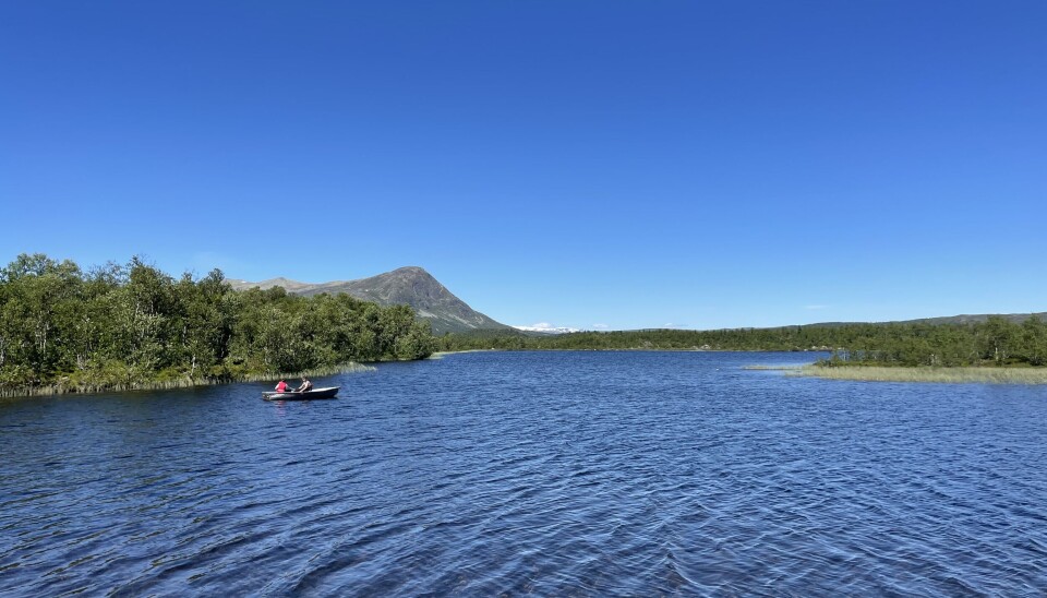 Fjellstyret har båt til utlån ved Matkista