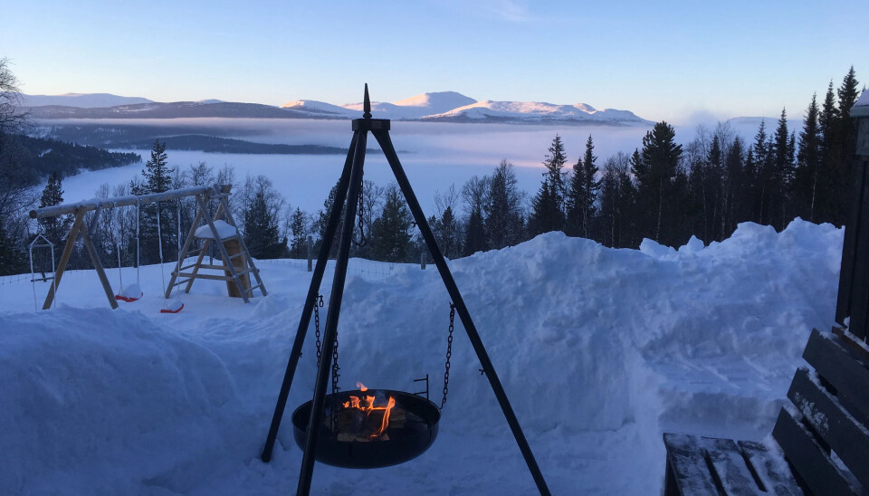 Utsikten er virkelig noe for seg selv.