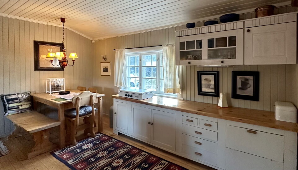 Setra har et flott kjøkken.