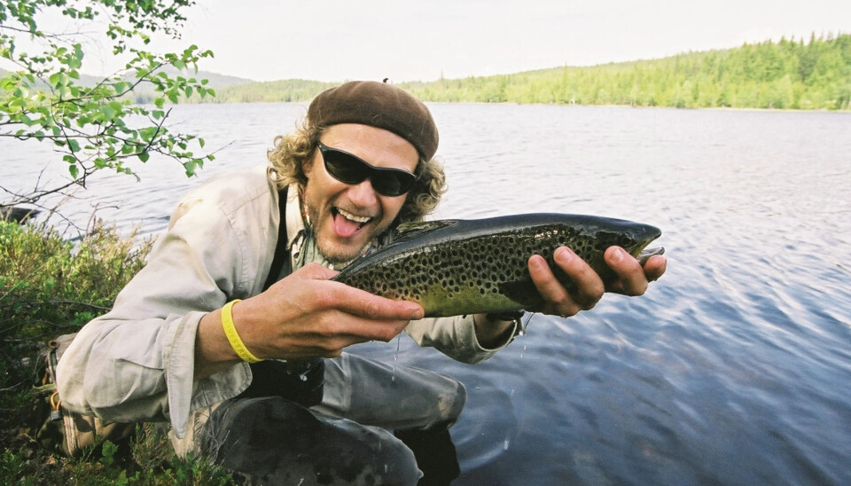 En skikkelig skogsørret på tørrflue får fram gliset, selv hos de med lang fartstid i gamet.