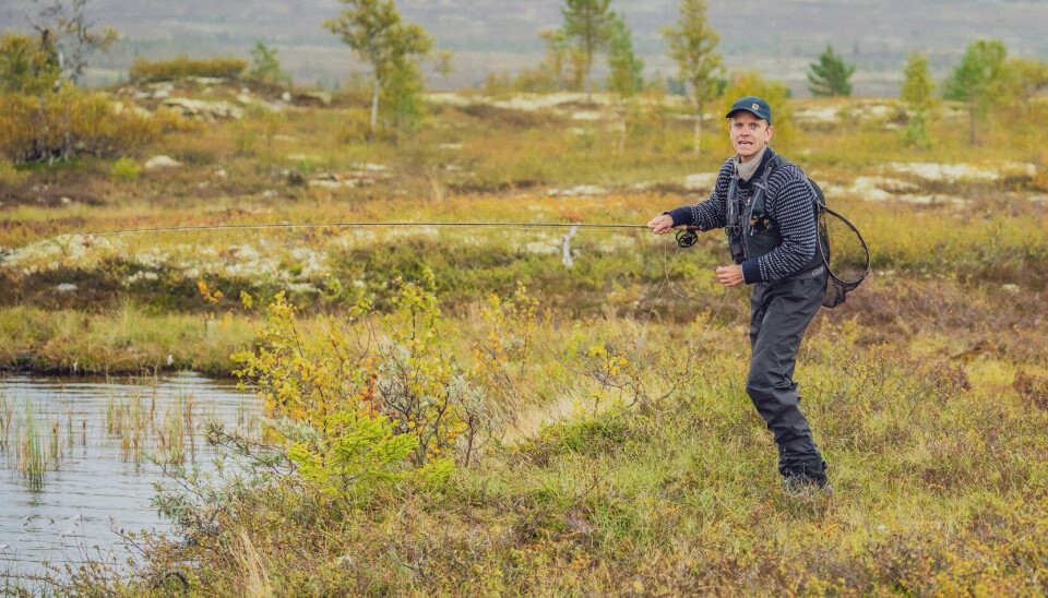 Erik Solbakken ble som en erfaren fluefisker som mestrer både elvefiske og fiske i fjellvann en favoritt til å vinne konkurransen. Hvordan det gikk ser du på VGTV.