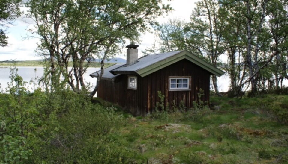 Hytta er liten har alt du trenger for å friste ørreten i Hersjøene og omegn.