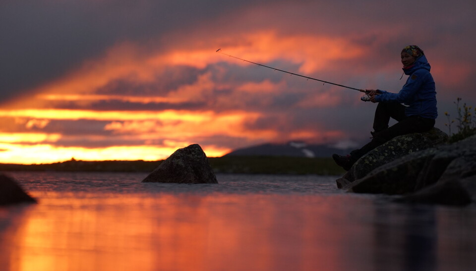 Selv om du ikke får fisk er netter som dette mer en god nok grunn til å legge ut på langtur.