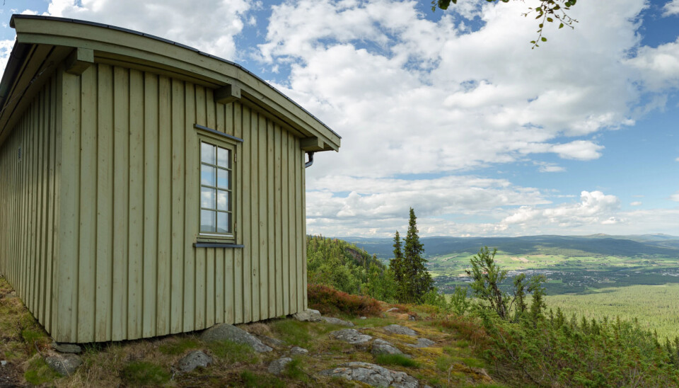 Fra toppen av Havern ser du milevis.