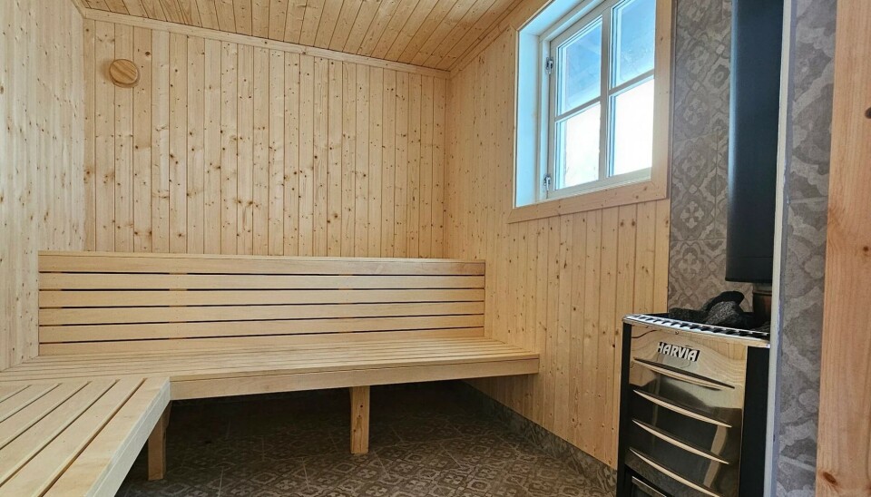 Badstua i Buarånbue - klar til bruk.